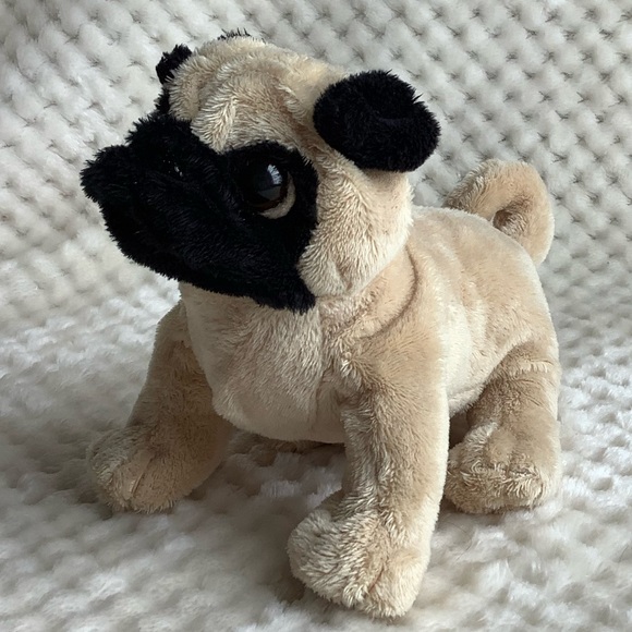 Ganz Webkinz Plush Pug Puppy Dog Stuffed Animal Toy No code - Picture 3 of 13